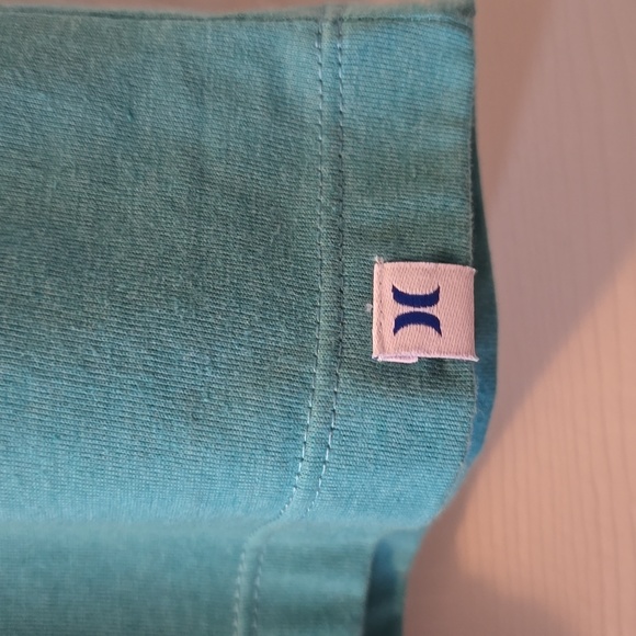 HURLEY BRAND MEN'S TEAL GREEN ALOHA PINEAPPLE HURLEY TANK TOP SIZE SMALL - Picture 7 of 16